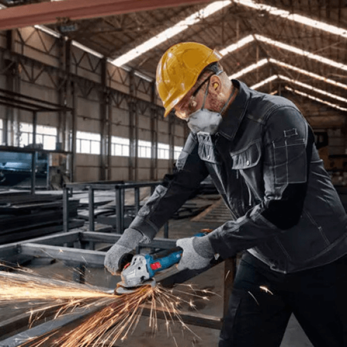 Професійна кутова шліфмашина акумуляторна Bosch GWS 18V-11 S Professional : без АКБ (06019N4000) — фото 5
