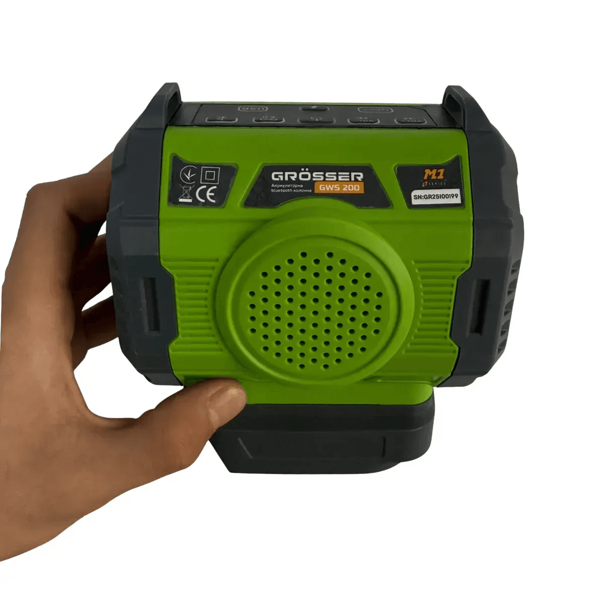 Акумуляторна Bluetooth-колонка Grosser GWS 200 (без акума і зарядки) — фото 3