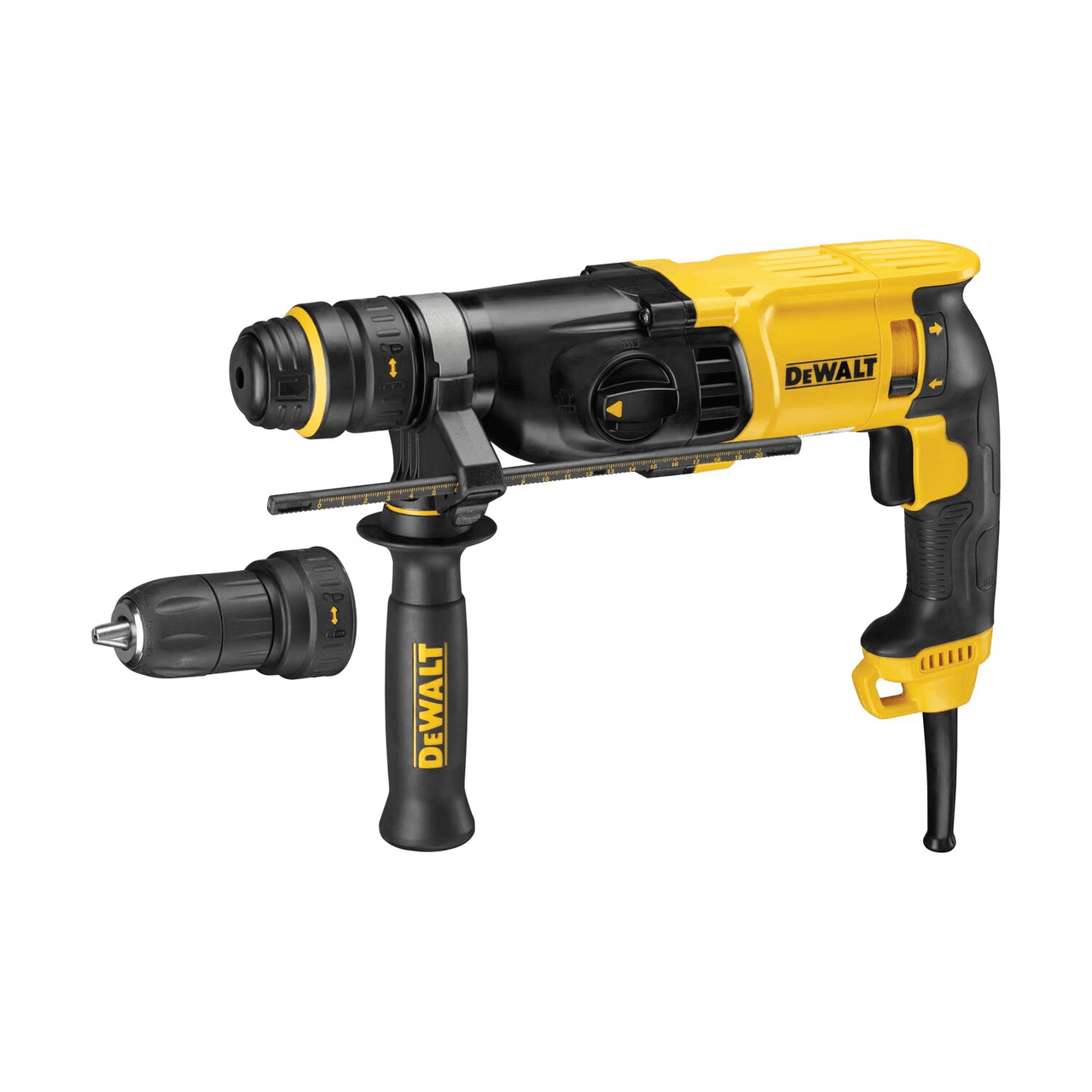Перфоратор мережевий SDS-Plus DeWALT D25134K 800Вт, кейс