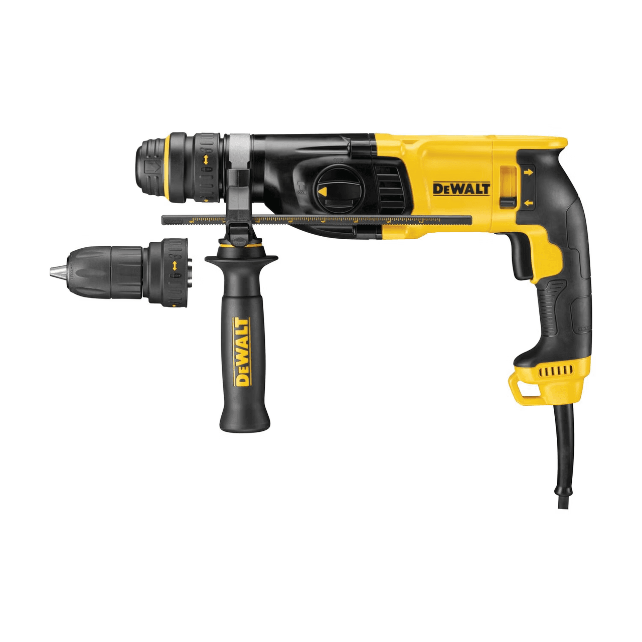Перфоратор мережевий SDS-Plus DeWALT D25134K 800Вт, кейс — фото 2