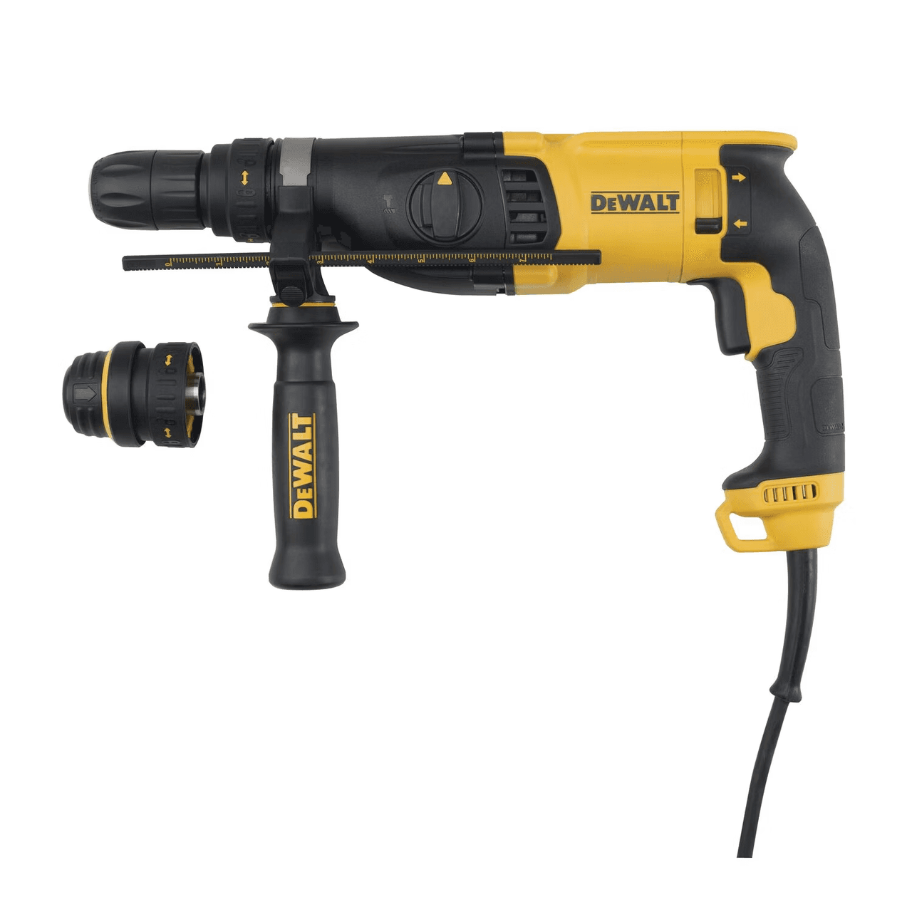 Перфоратор мережевий SDS-Plus DeWALT D25134K 800Вт, кейс — фото 3