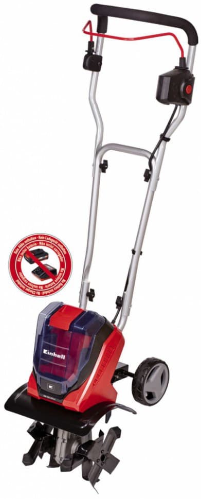 Потужний культиватор акумуляторний Einhell GE-CR 30 Li - Solo : 18B, 30см ширини, 11.7 кг (3431200) — фото 8
