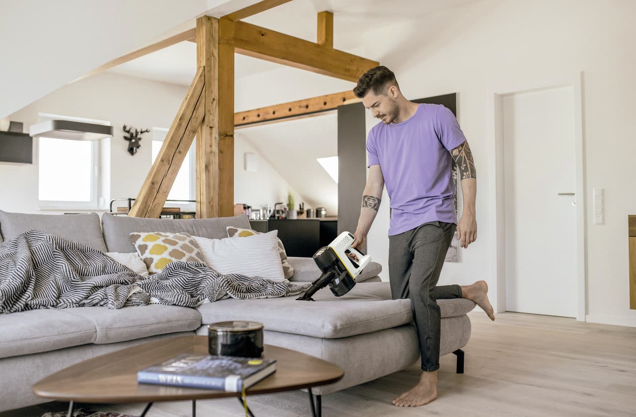 Акумуляторний пилосос Karcher VC 4 Cordless myHome 21.6 В, 0.65 л, до 30 хв роботи — фото 3