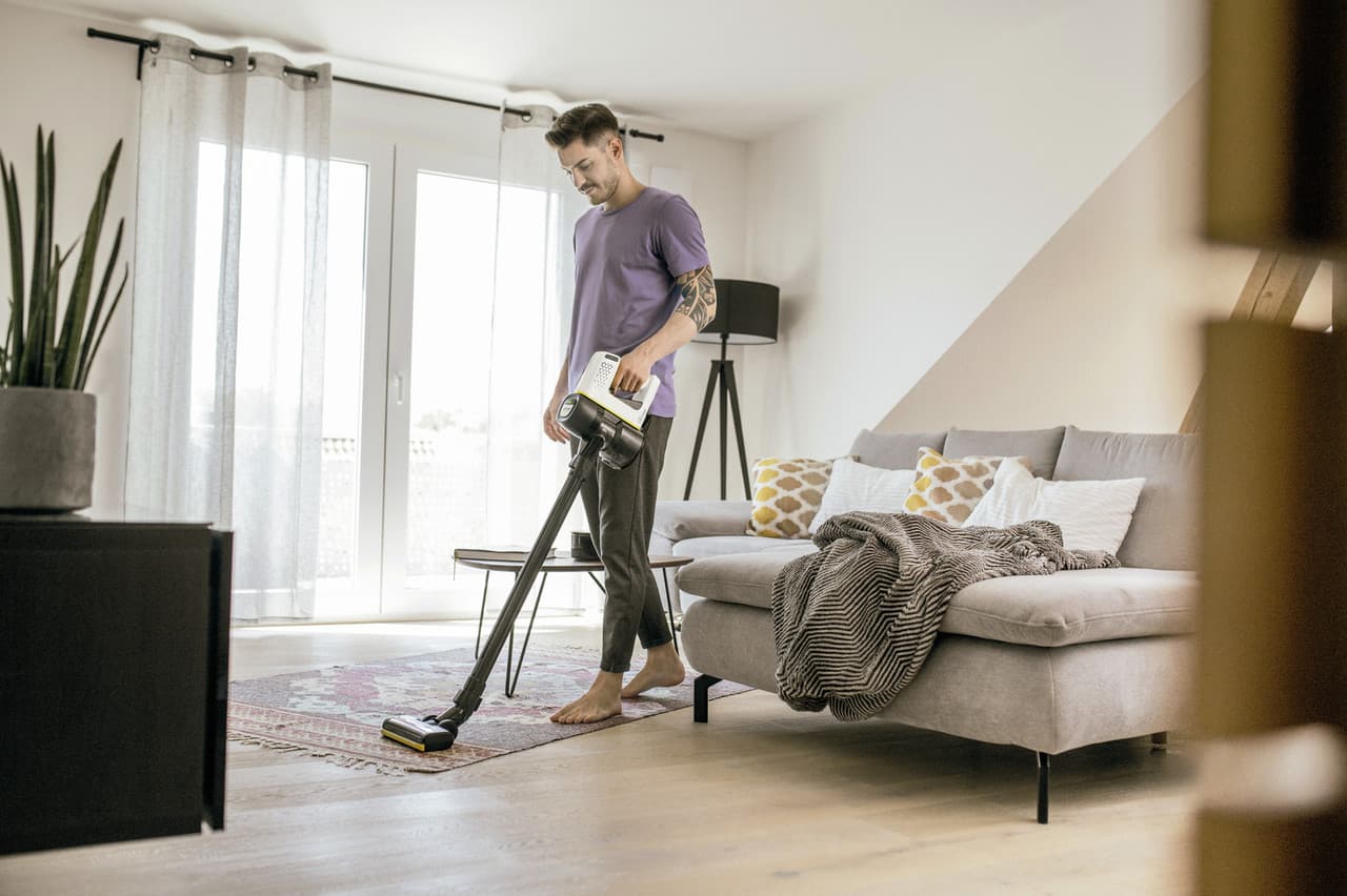 Акумуляторний пилосос Karcher VC 4 Cordless myHome 21.6 В, 0.65 л, до 30 хв роботи — фото 4
