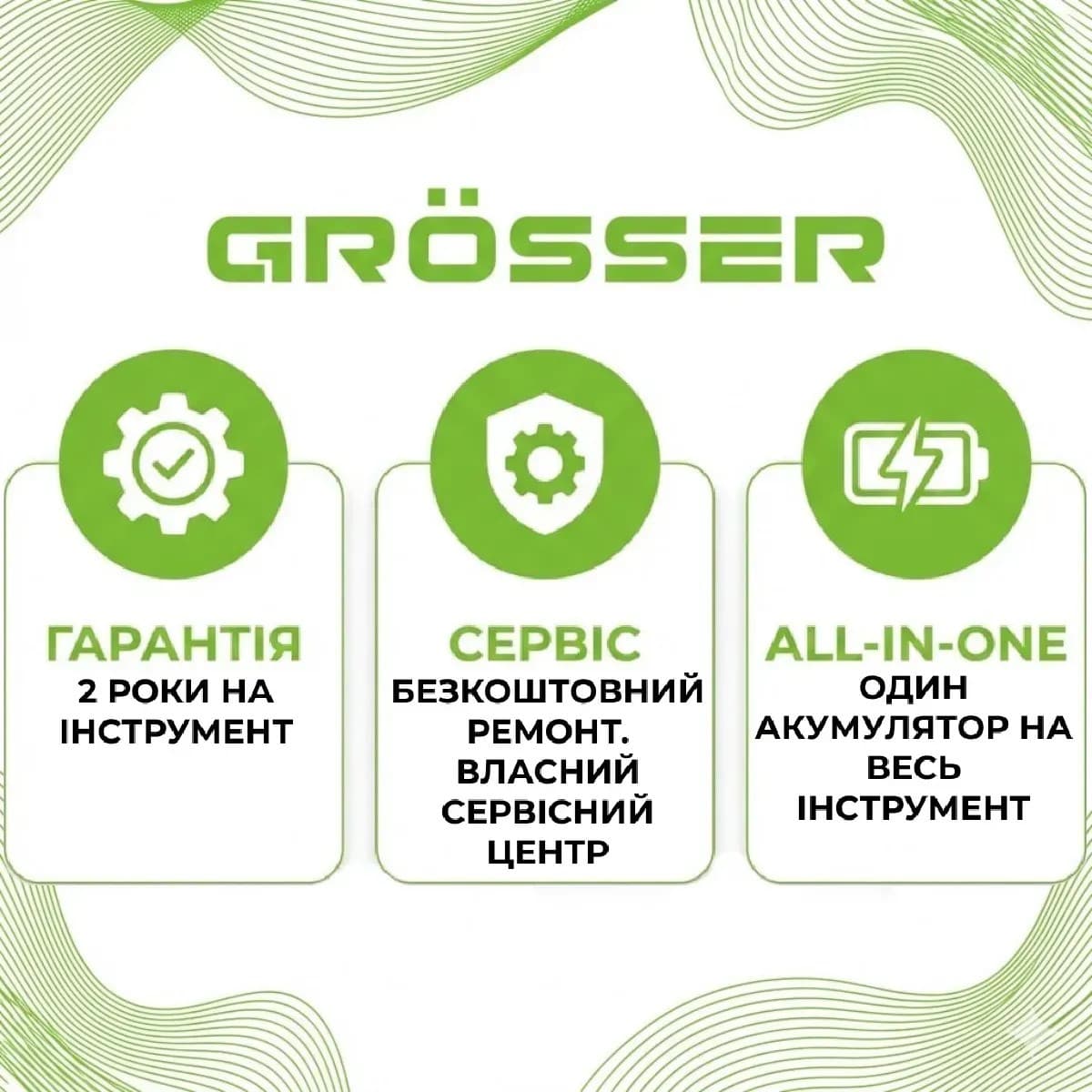 Акумуляторний лобзик Grosser GJS 130 20В, 130 мм, безщітковий, без АКБ — фото 7