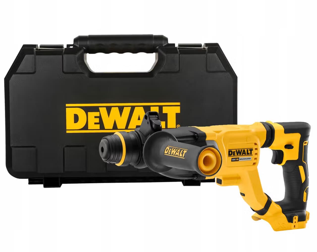 Акумуляторний перфоратор DeWALT DCH263NK 18В, SDS-Plus, 3 Дж, безщітковий, валіза, без АКБ