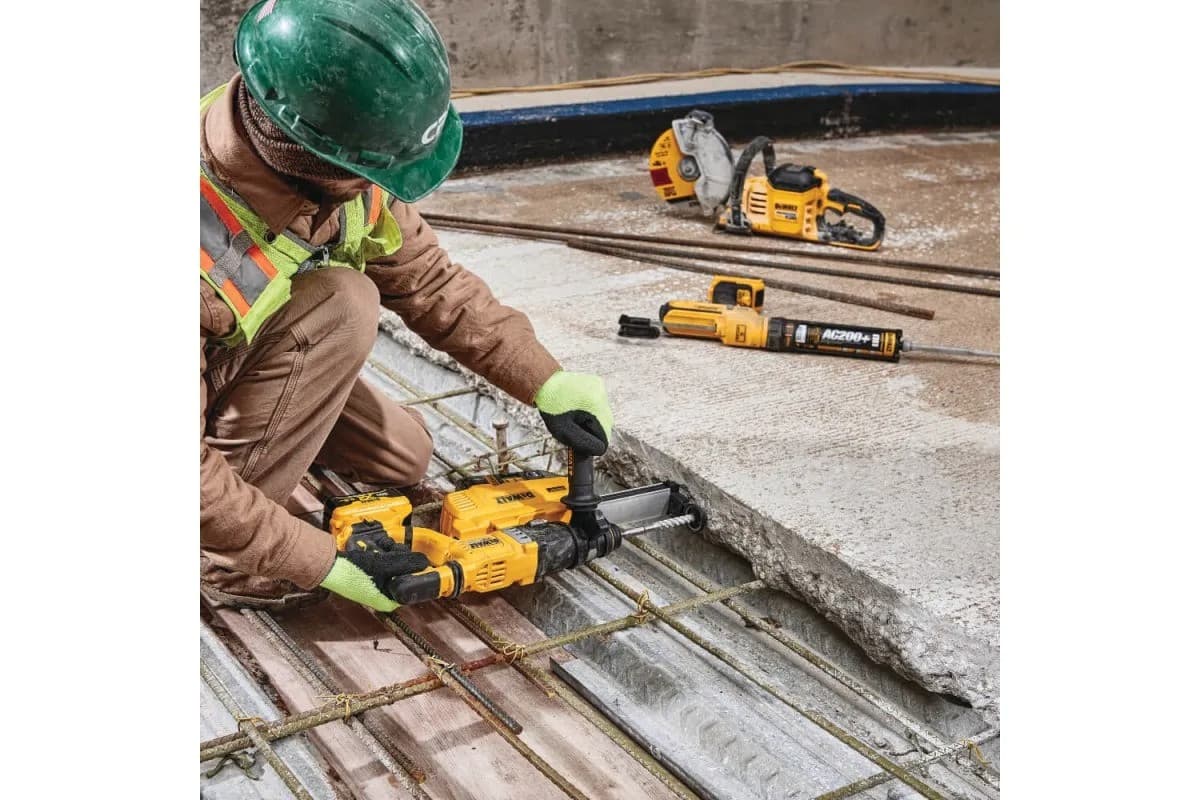 Акумуляторний перфоратор DeWALT DCH263NK 18В, SDS-Plus, 3 Дж, безщітковий, валіза, без АКБ — фото 7