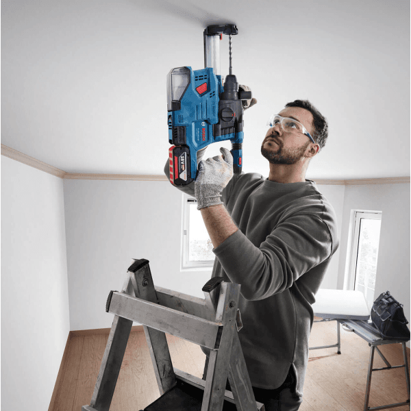 Акумуляторний безщітковий перфоратор Bosch Professional GBH 185-LI 18V SDS-Plus 1.9 Дж (0611924020) без АКБ та зарядного пристрою — фото 5