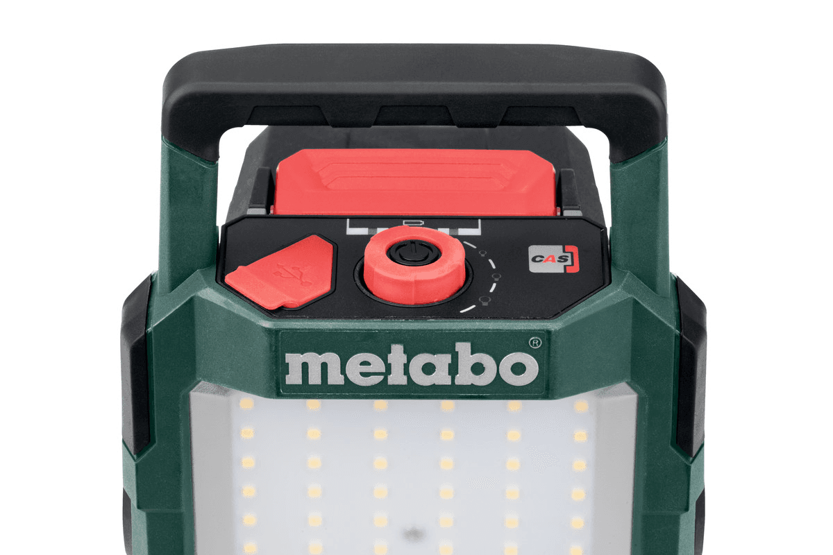 Професійний акумуляторний світлодіодний ліхтар Metabo BSA 18 LED 4000 18V LiHD/Li-Ion, 4000 лм, без АКБ і ЗП (каркас) — фото 2