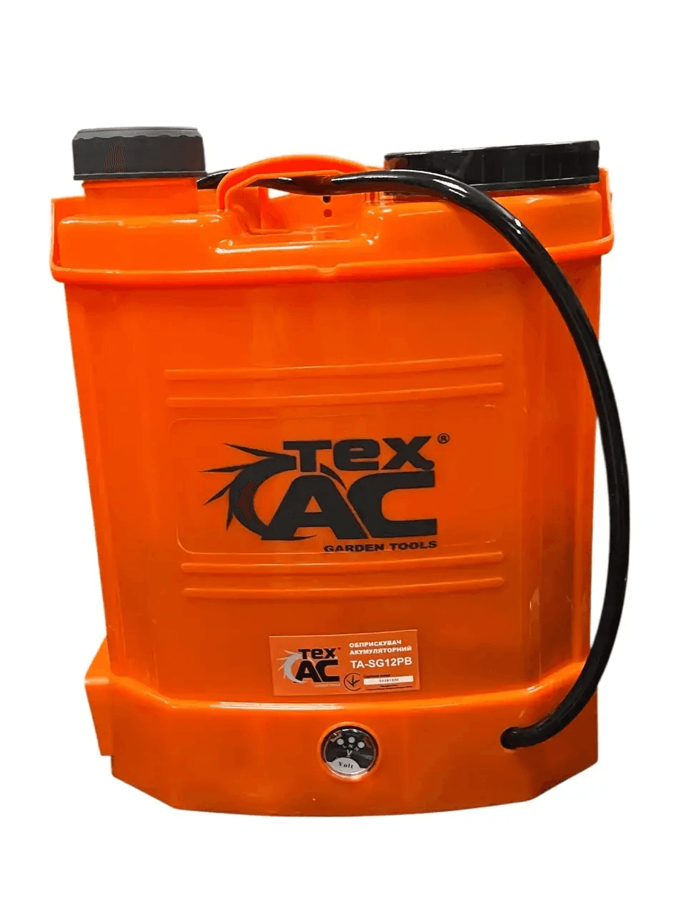 Акумуляторний обприскувач Tex.AC TA-SG12PB 12 л, 12 В, 8 А·год, 2,6 л/хв, 3,5 Бар, ранцевий — фото 3