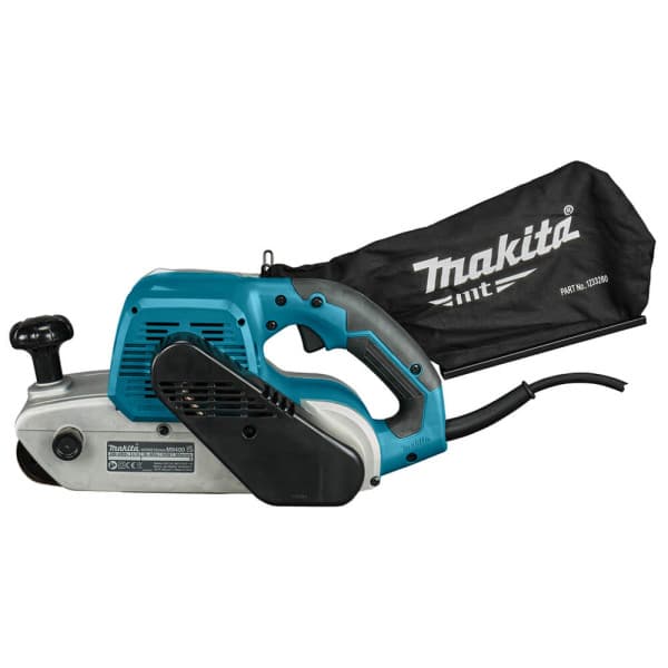 Стрічкова шліфмашина Makita M9400B, 940 Вт, стрічка 100×610 мм, мішок для пилу