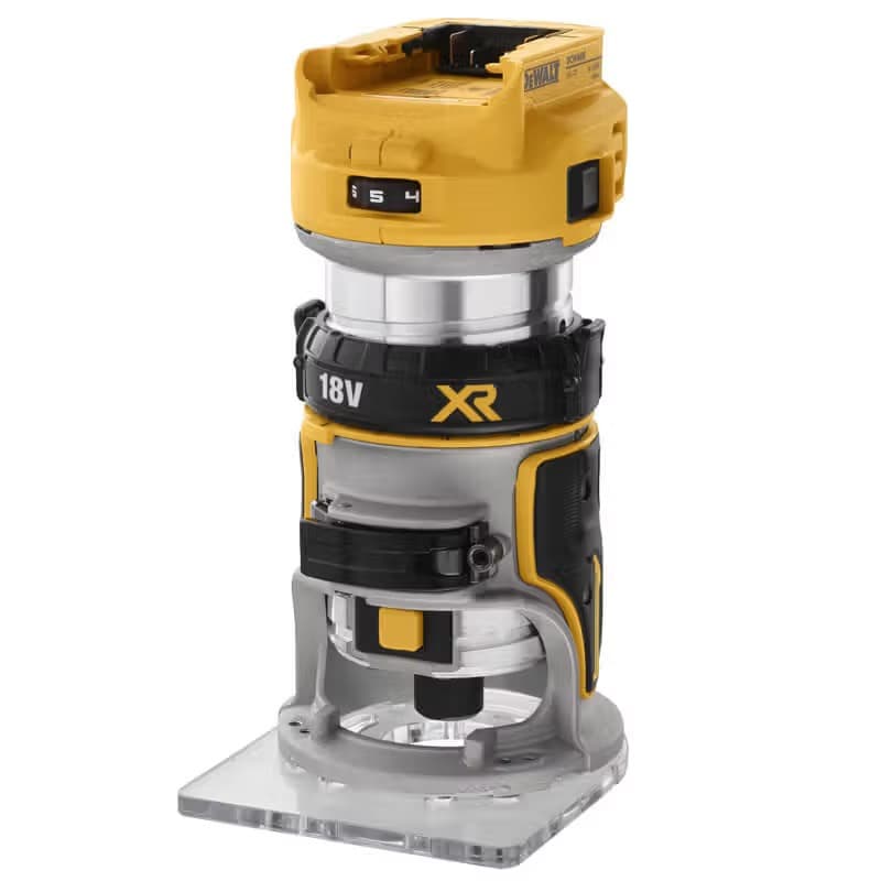 Фрезер акумуляторний безщітковий окантувальний DeWALT DCW600N 18 В, 6–8 мм, без АКБ і ЗП