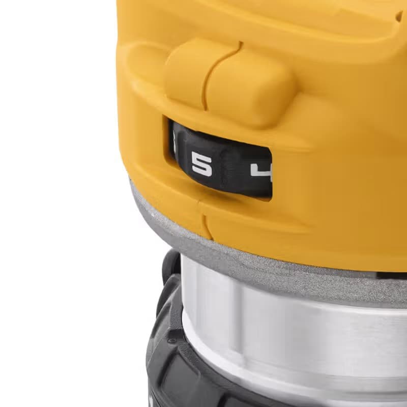 Фрезер акумуляторний безщітковий окантувальний DeWALT DCW600N 18 В, 6–8 мм, без АКБ і ЗП — фото 2