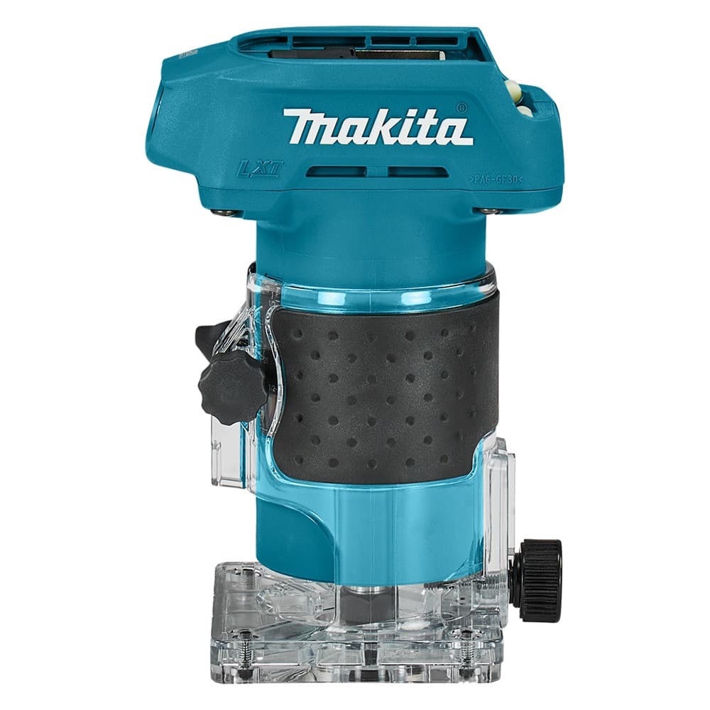 Фрезер акумуляторний безщітковий окантувальний Makita DRT52Z 18 В, цанга 6 мм, без АКБ і ЗП — фото 4