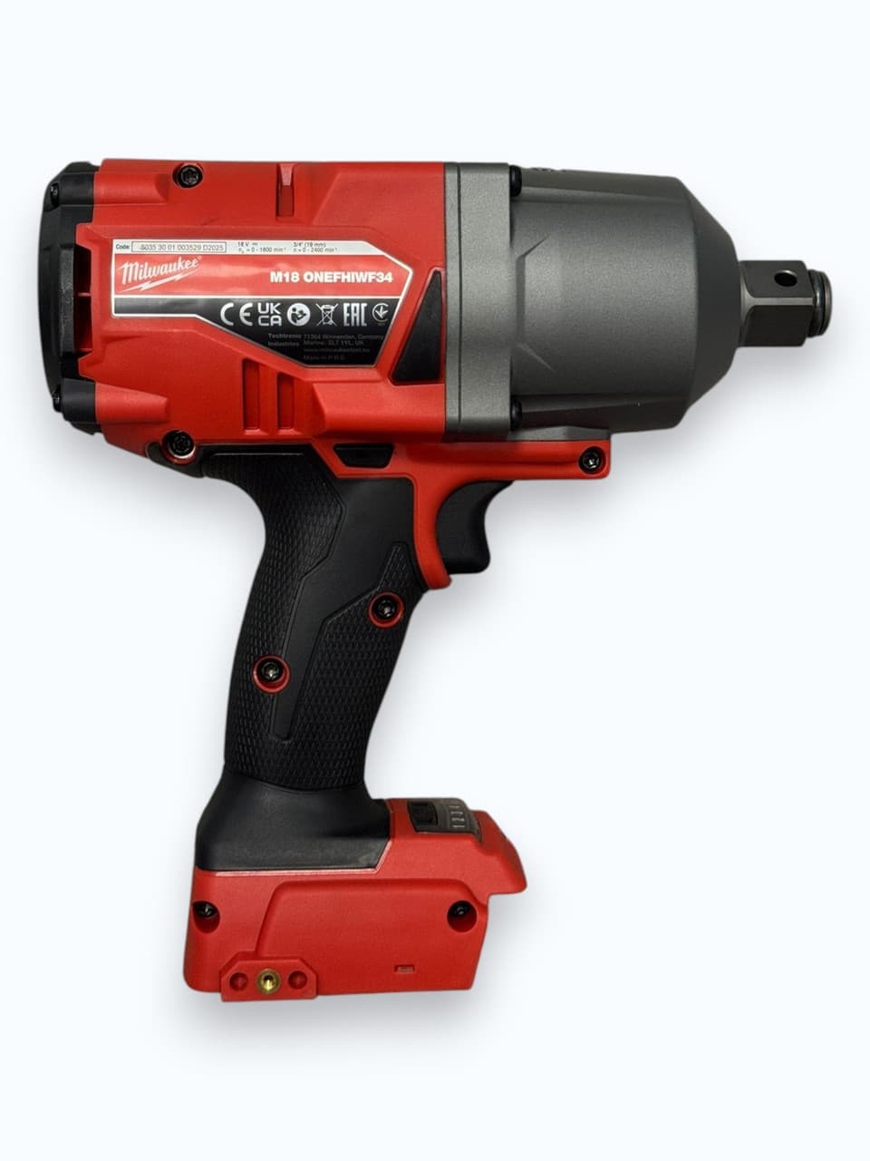 Гайковерт акумуляторний безщітковий Milwaukee M18 ONEFHIWF34-0 3/4″, 2034 Н·м, ONE-KEY, без АКБ і ЗП — фото 2