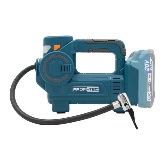 Компресор автомобільний акумуляторний PROFI-TEC PTI1035 20 В, 10,3 бар, 35 л/хв, без АКБ і ЗП — фото 2