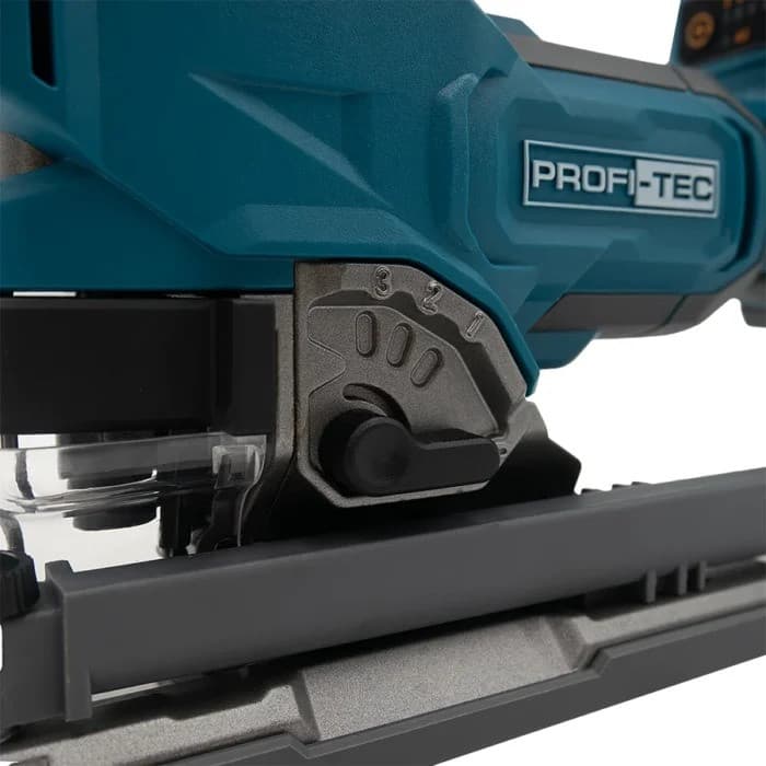 Лобзик акумуляторний безщітковий PROFI-TEC PJS120 20 В, пропил 120 мм, 3500 хід/хв, без АКБ і ЗП — фото 10