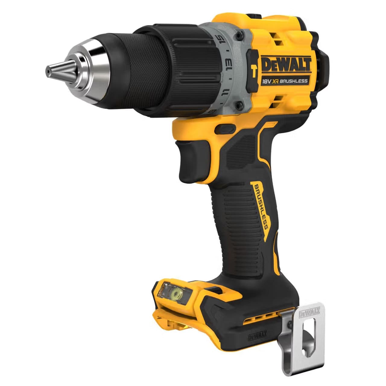 Дриль-шурупокрут акумуляторний ударний DeWALT DCD805NT 18 В, 90 Нм, без АКБ і ЗП, TSTAK — фото 2