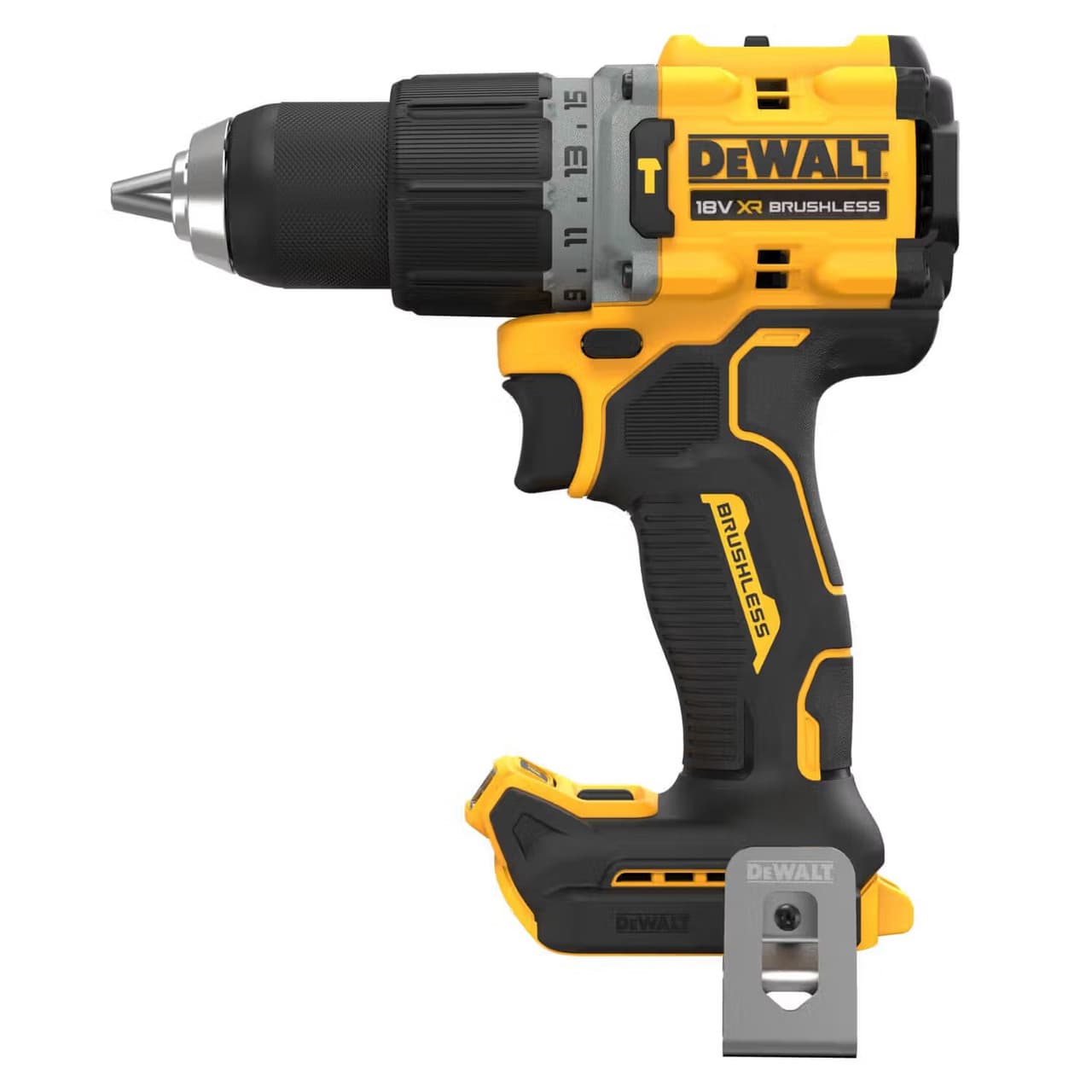 Дриль-шурупокрут акумуляторний ударний DeWALT DCD805NT 18 В, 90 Нм, без АКБ і ЗП, TSTAK — фото 4