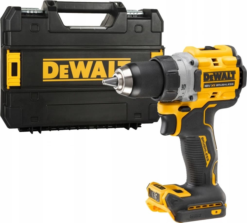 Дриль-шурупокрут акумуляторний ударний DeWALT DCD805NT 18 В, 90 Нм, без АКБ і ЗП, TSTAK