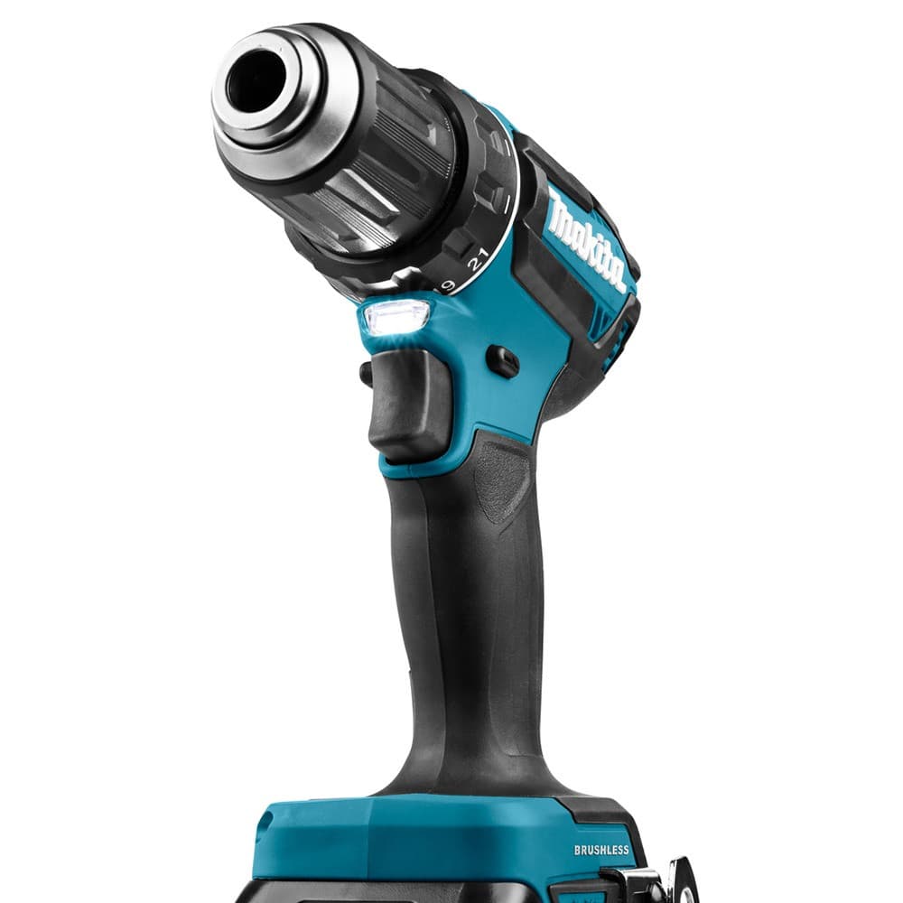 Дриль-шурупокрут акумуляторний Makita DDF485SFJ 18 В, 50 Нм, 2×3 А·год, Makpac — фото 4