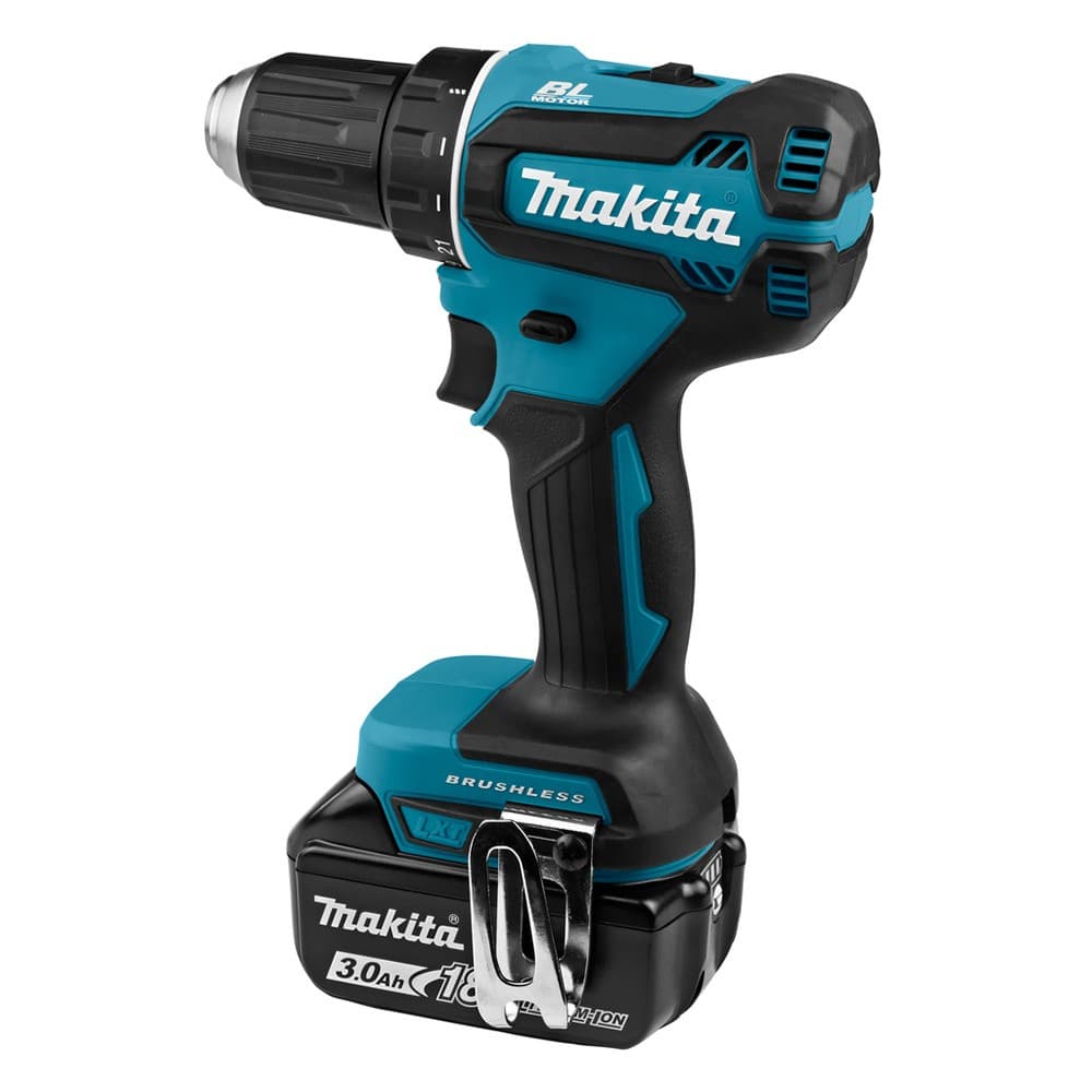 Дриль-шурупокрут акумуляторний Makita DDF485SFJ 18 В, 50 Нм, 2×3 А·год, Makpac — фото 5