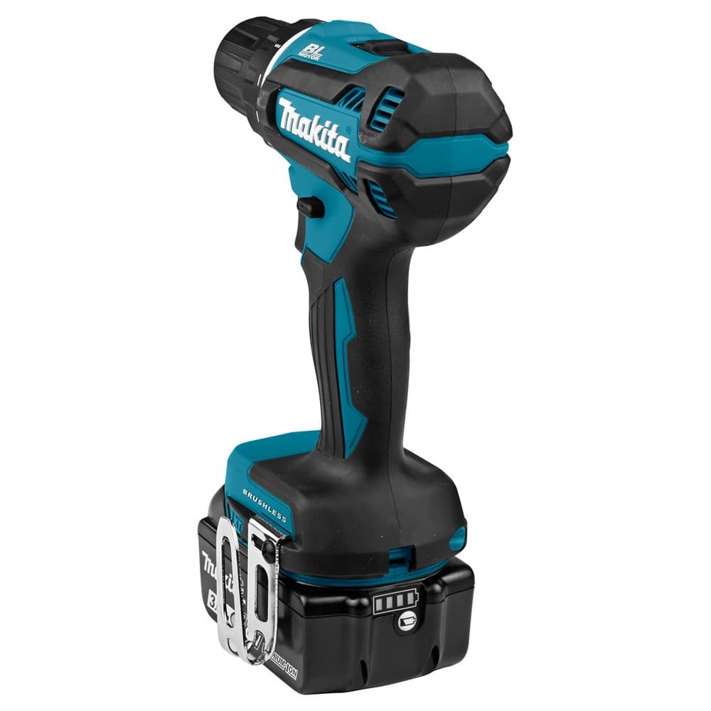 Дриль-шурупокрут акумуляторний Makita DDF485SFJ 18 В, 50 Нм, 2×3 А·год, Makpac — фото 7