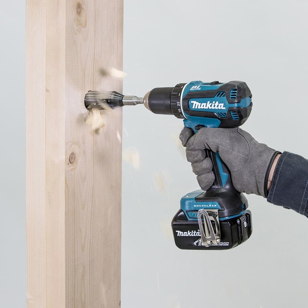 Дриль-шурупокрут акумуляторний Makita DDF485SFJ 18 В, 50 Нм, 2×3 А·год, Makpac — фото 10