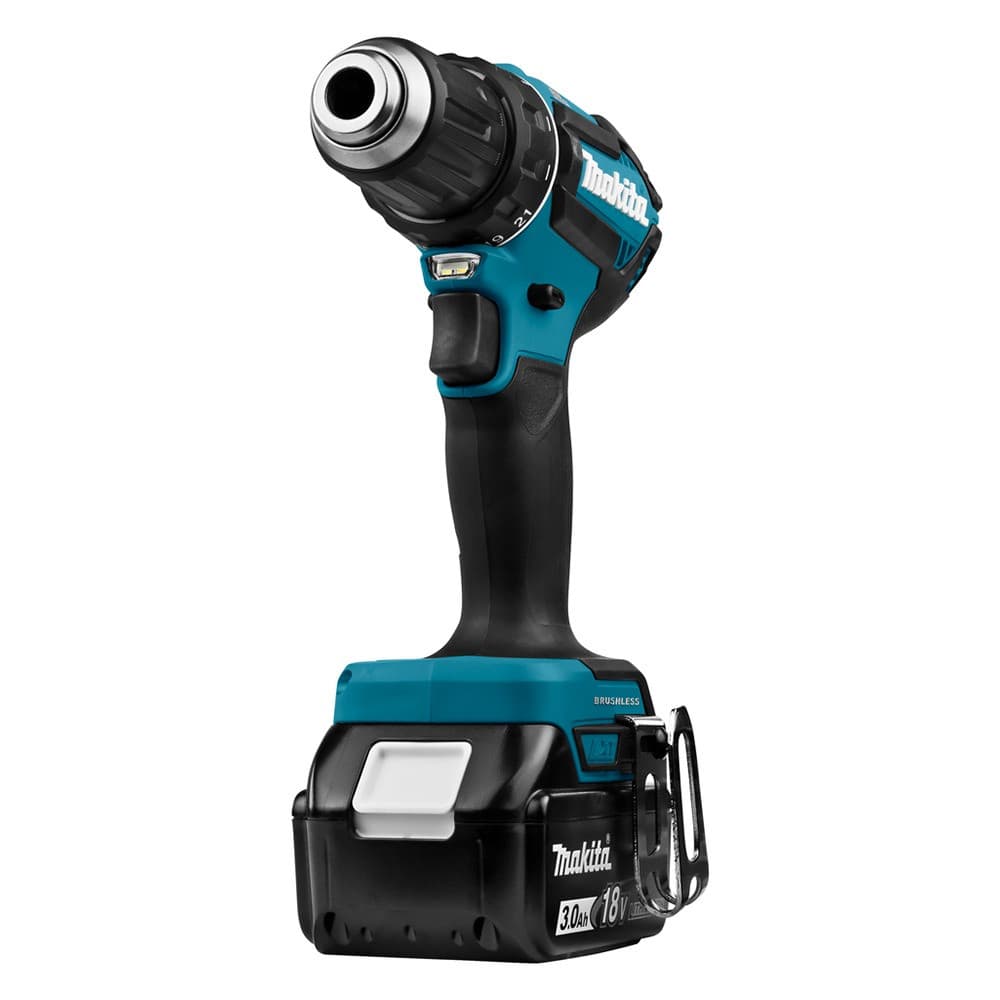 Дриль-шурупокрут акумуляторний Makita DDF485SFJ 18 В, 50 Нм, 2×3 А·год, Makpac — фото 3