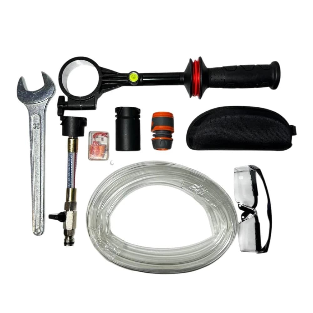 Дриль алмазного буріння GTM BMK-176/2GPDB 2400 Вт, 176 мм, з мікроударом, кейс — фото 5