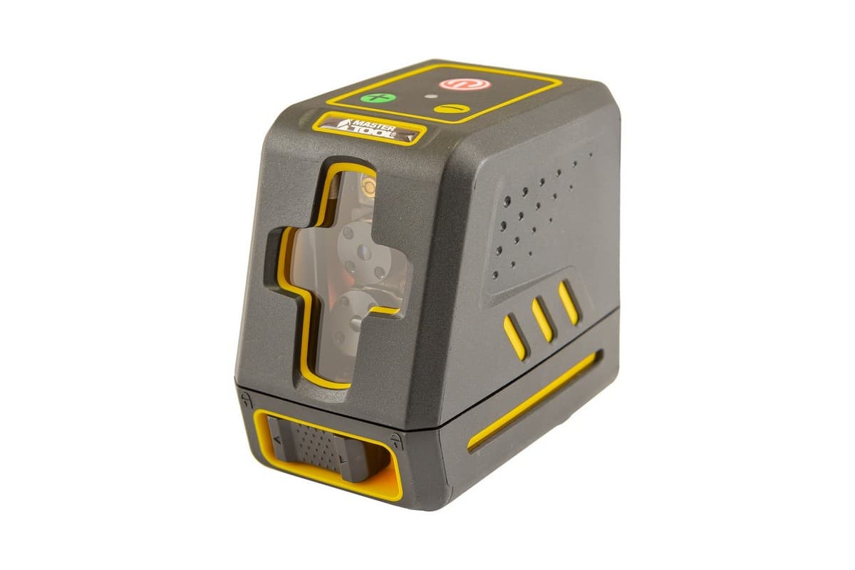 Рівень лазерний MASTERTOOL 15 м ±0.3 мм/м 2 гол H/V/H+V H130°/V130° ±4° RED/635 нм клас II IP54 ААх4 сумка 30-1903