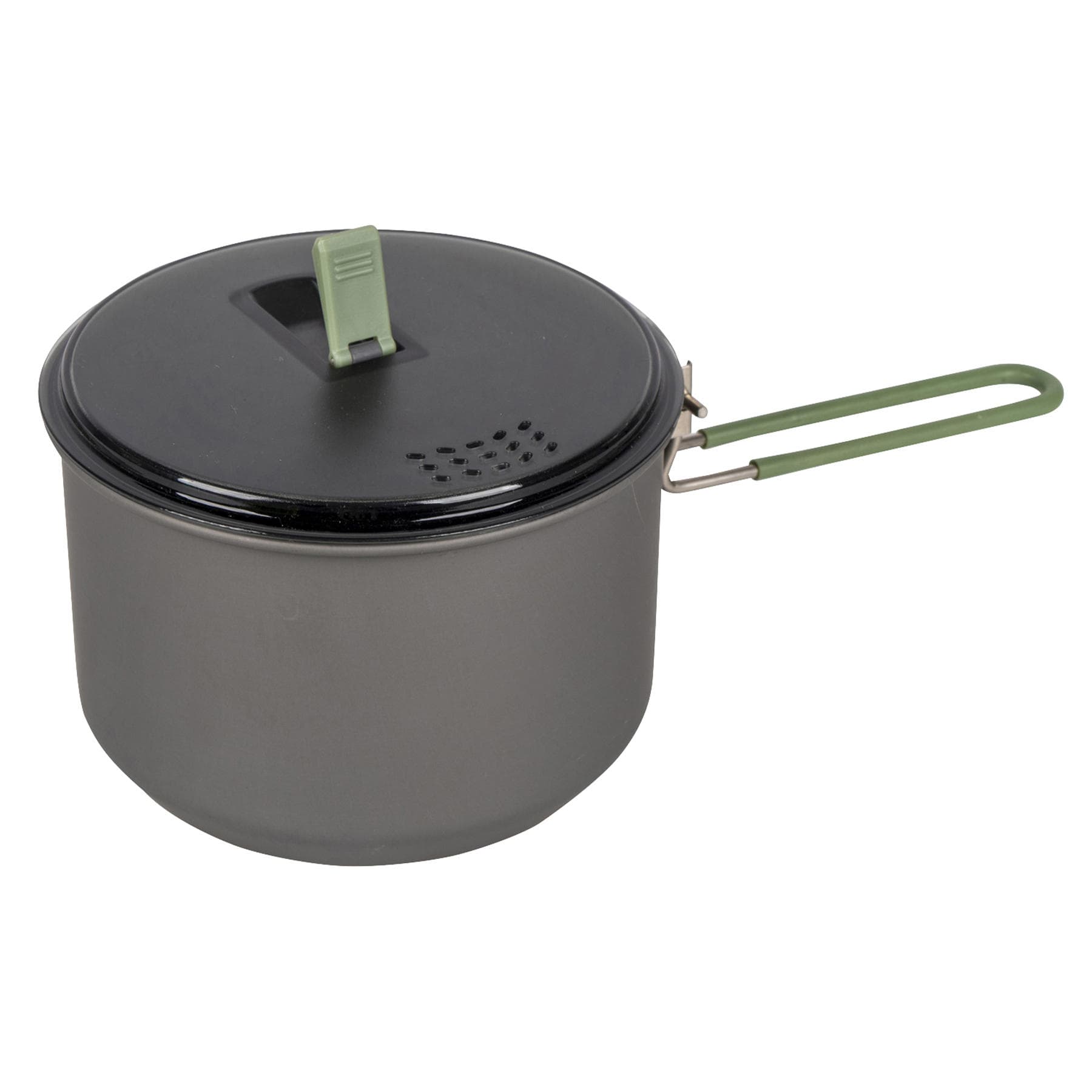 Каструля Bo-Camp Explorer Hard Anodized 1L Grey/Green (2200236) — 8