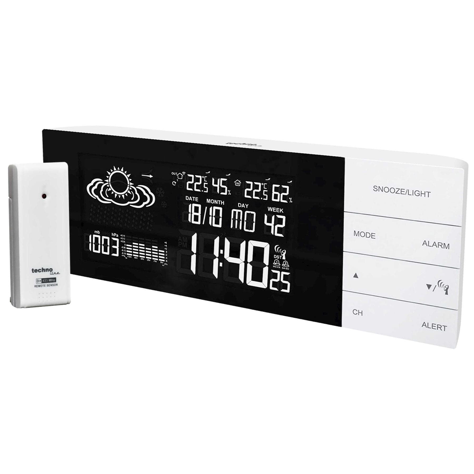 Метеостанція Technoline WS6870 White (WS6870) — 8