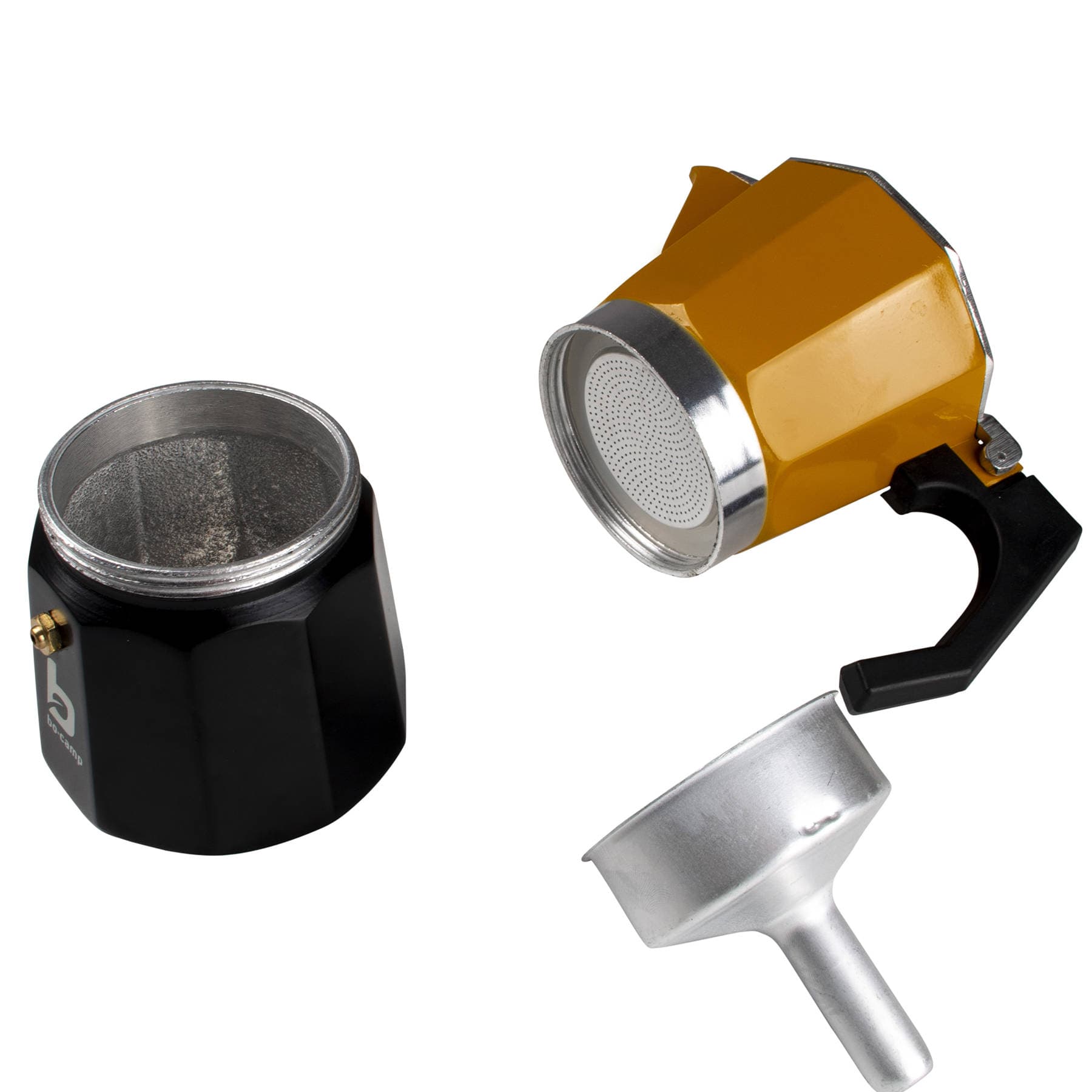 Кавоварка Bo-Camp Hudson 6-cups Yellow/Black (2200522) — 5