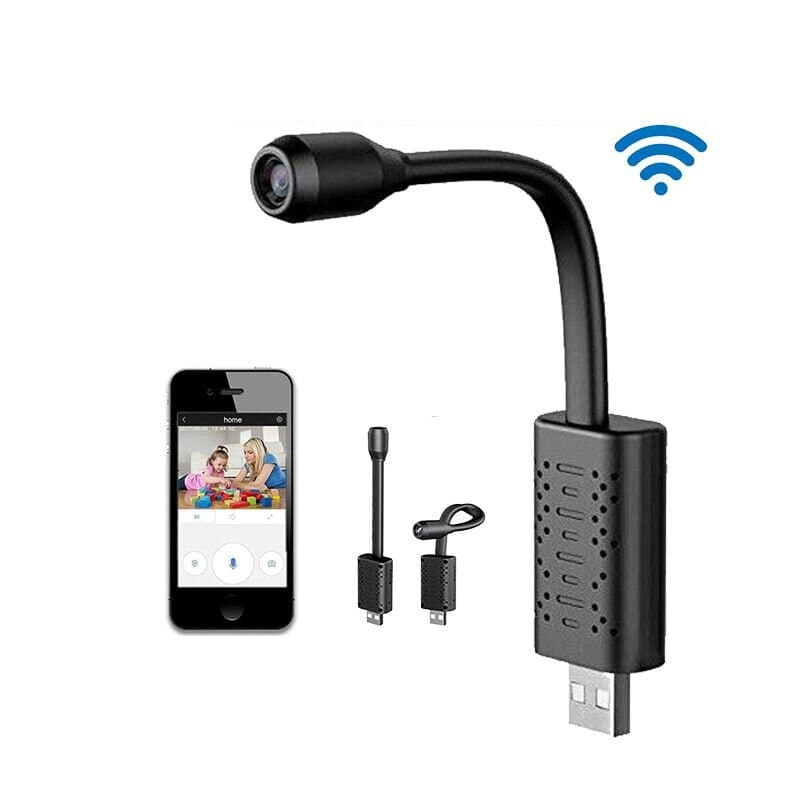Міні wifi камера USB на гнучкому шлейфі Nectronix U21, запис 1280х720P, V380pro (Товар з дефектом) — 8