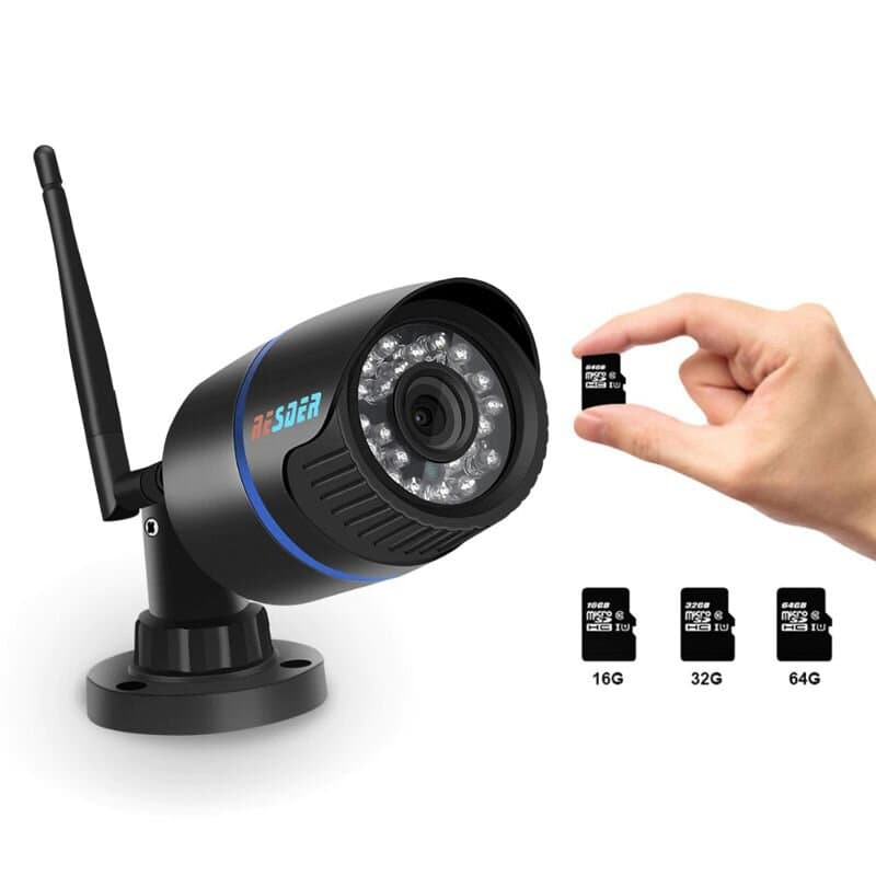 Wifi камера відеоспостереження бездротова вулична Besder JW201, 2 мегапікселя, HD 1080P, SD до 64 Гб — 10