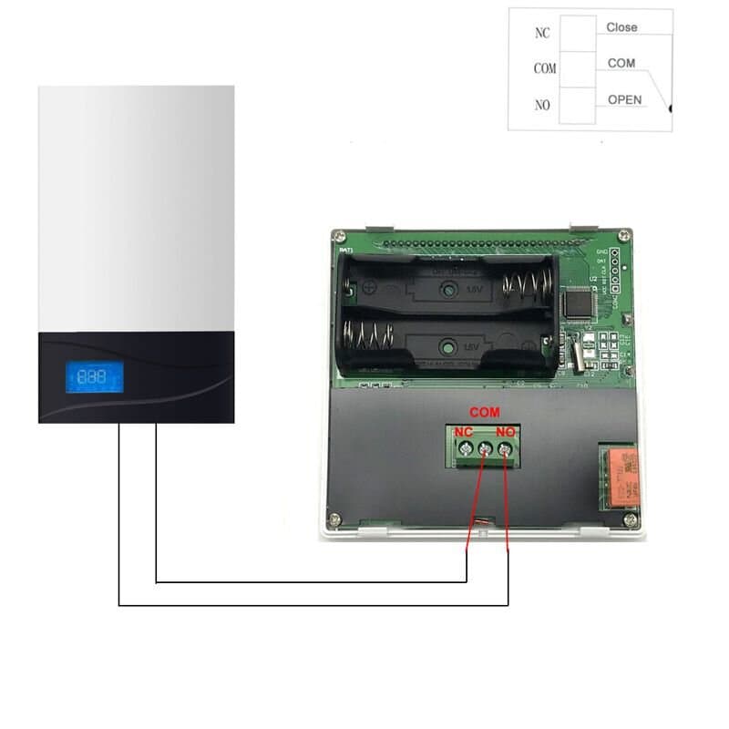 Термостат для газового котла комнатный, электронный Minco Heat ME83 — 9