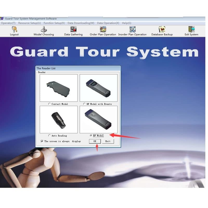Система контролю обходу території охоронцем Guard Tour 3000 — фото 8