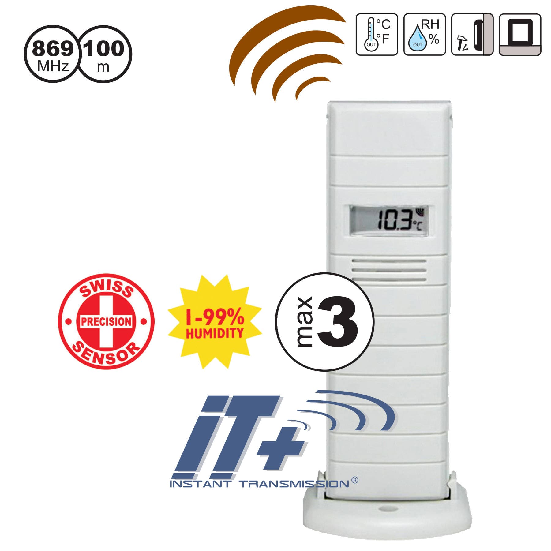 Датчик Technoline TX29DTH-IT (TX29DTH-IT) — 2
