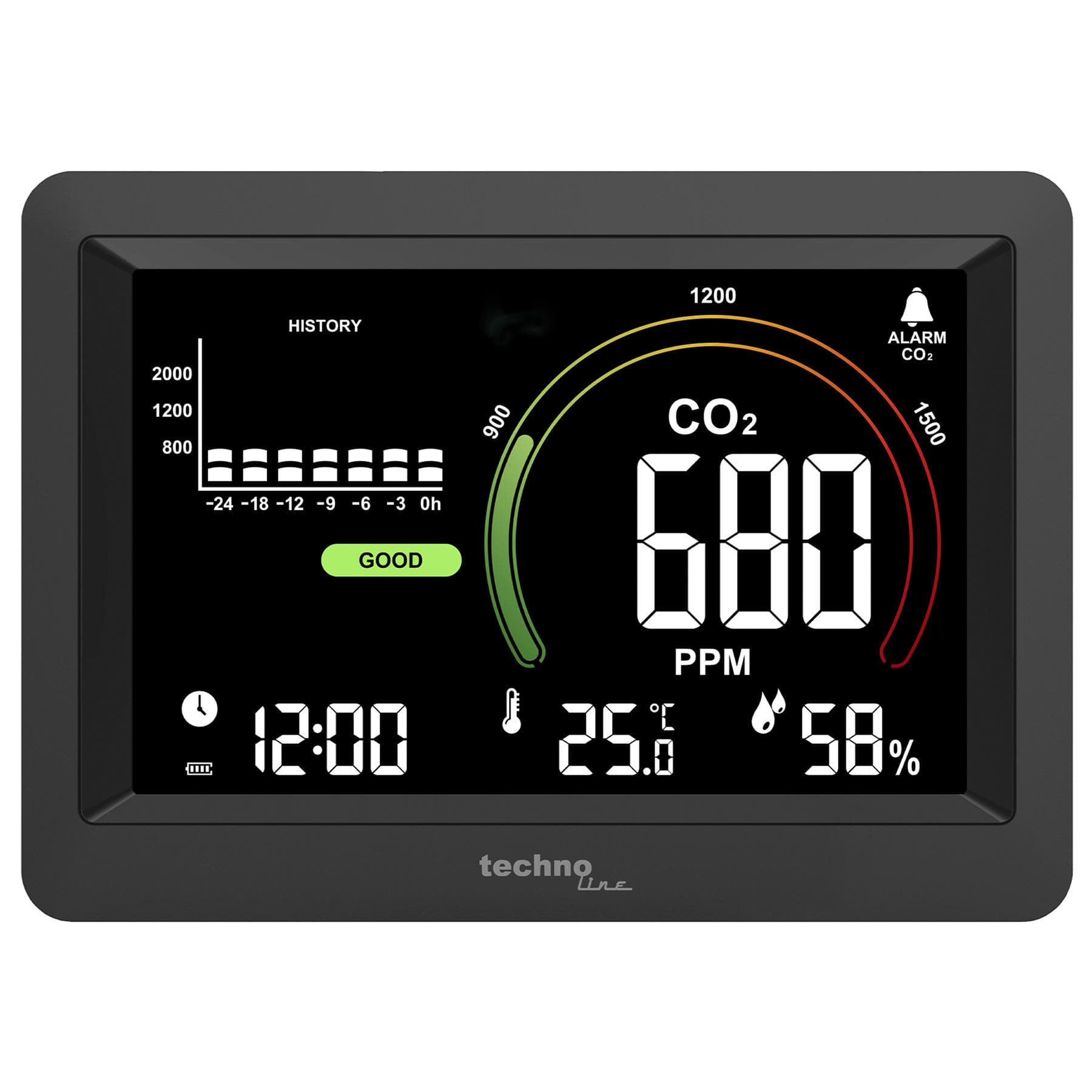 Метеостанція Technoline WL1028 Black (WL1028) — 9