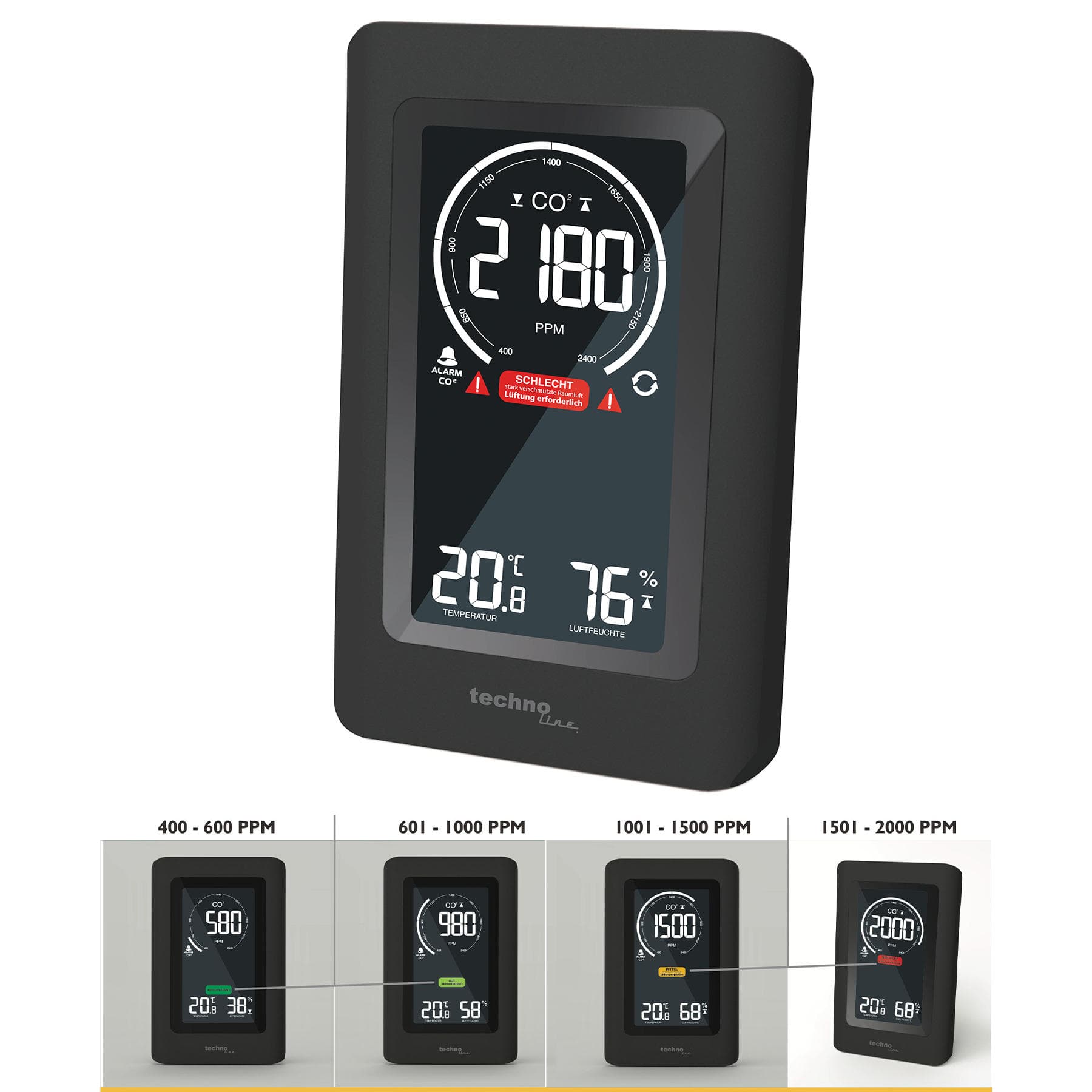 Метеостанція Technoline WL1030 Black (WL1030) — 4