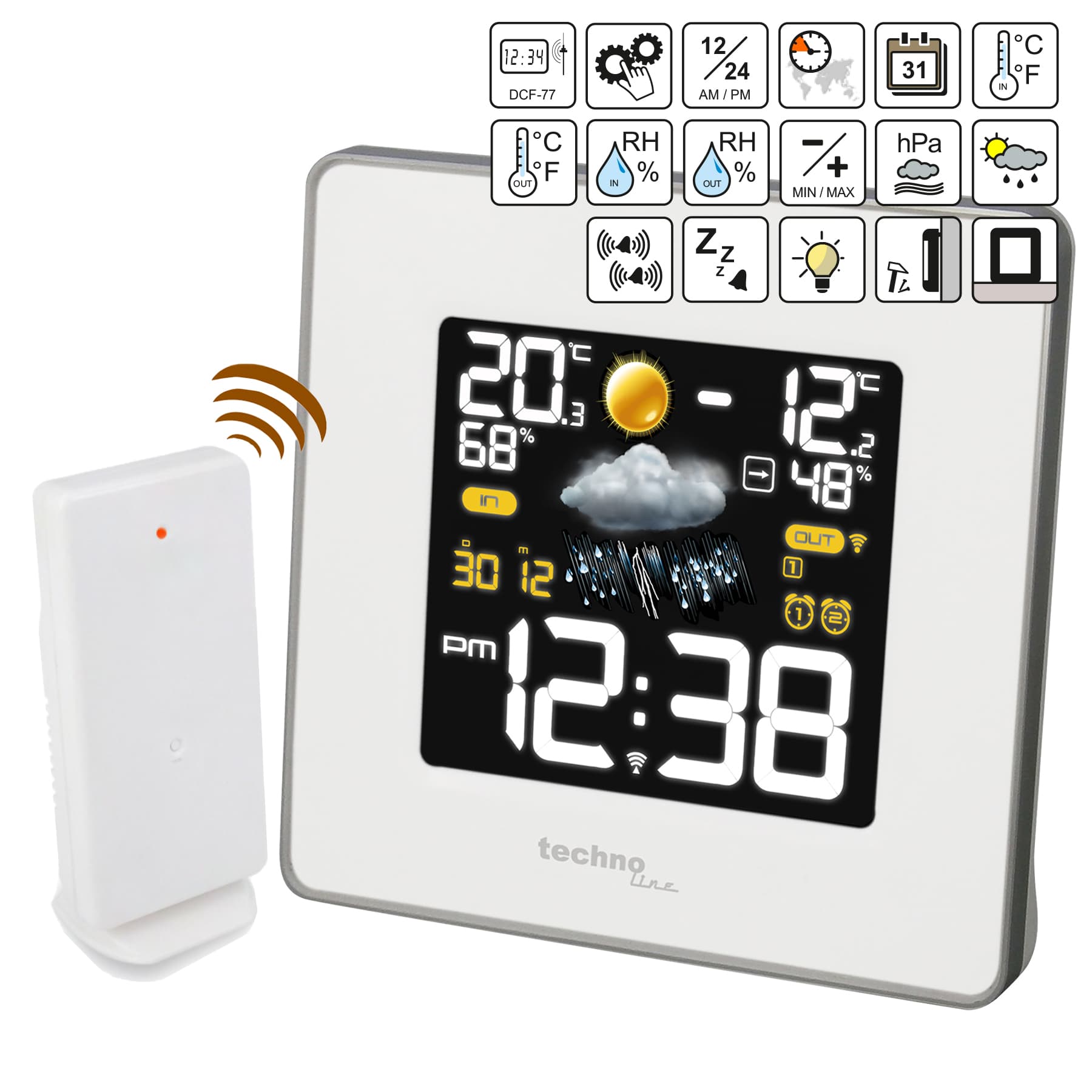 Метеостанція Technoline WS6440 White (WS6440) — 5