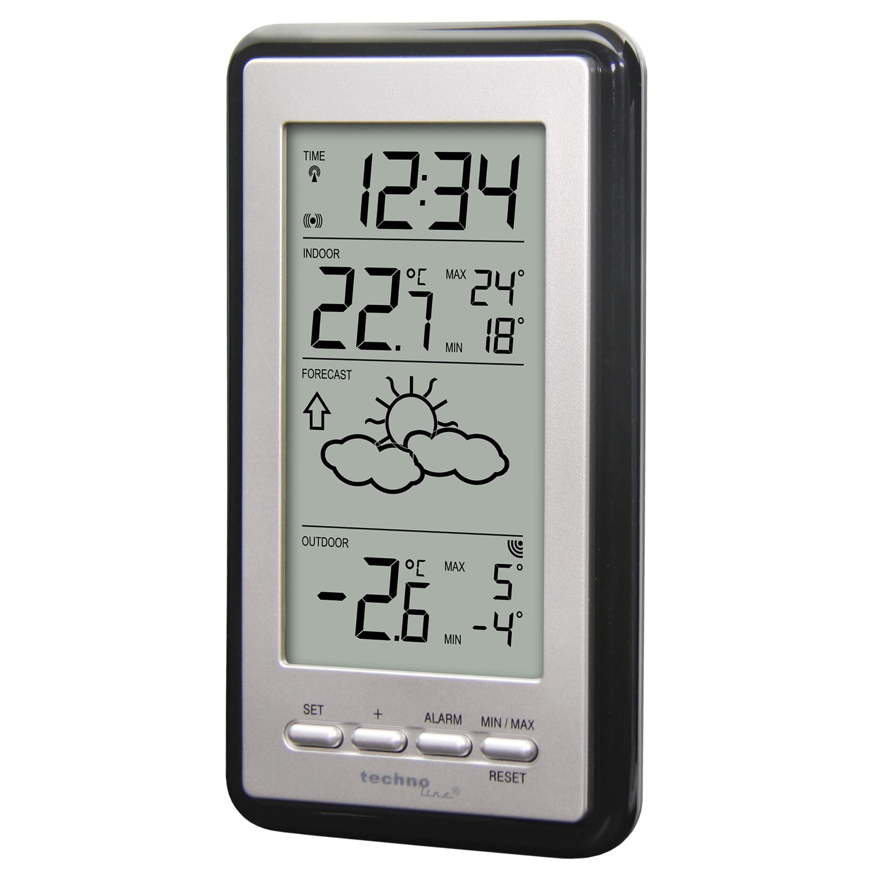 Метеостанція Technoline WS9130 Silver/Black (WS9130) — 4