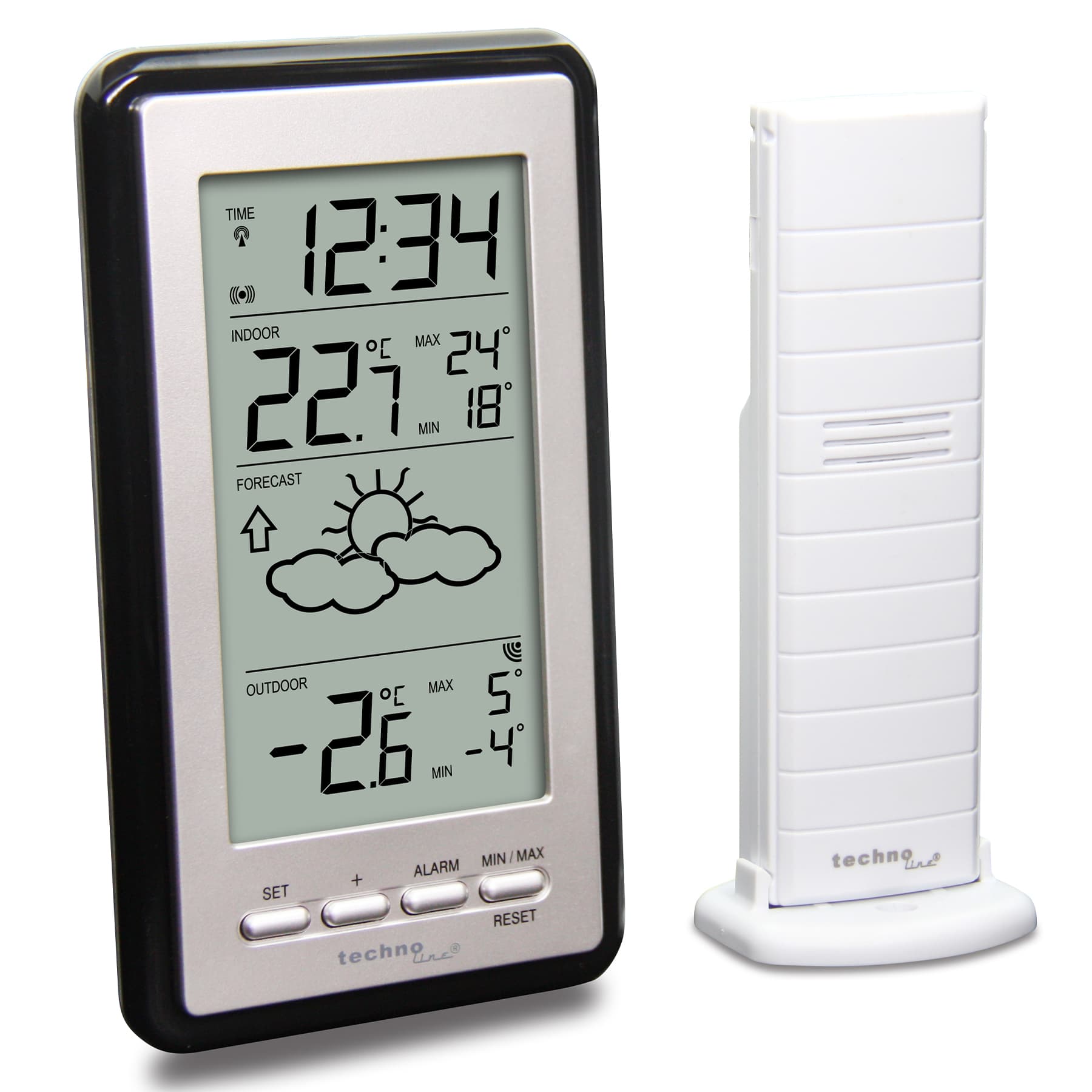 Метеостанція Technoline WS9130 Silver/Black (WS9130) — 8
