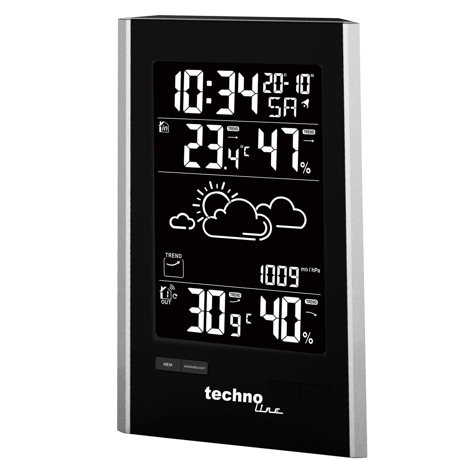 Метеостанція Technoline WS9060 Black/Silver (WS9060) — 6