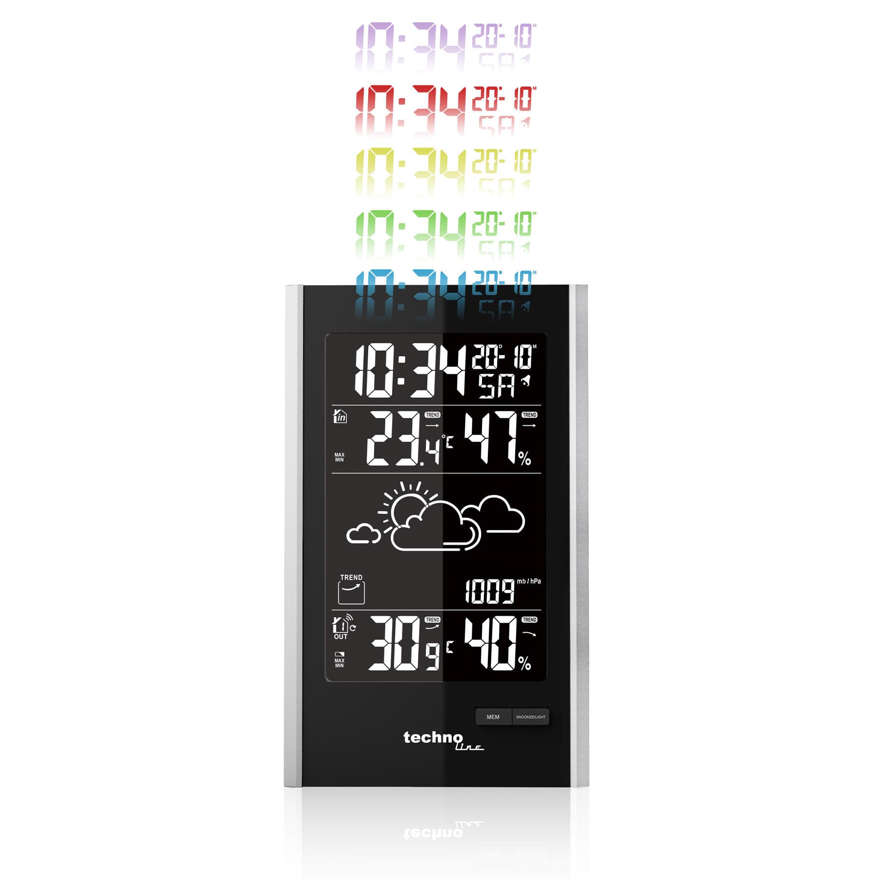 Метеостанція Technoline WS9060 Black/Silver (WS9060) — 7