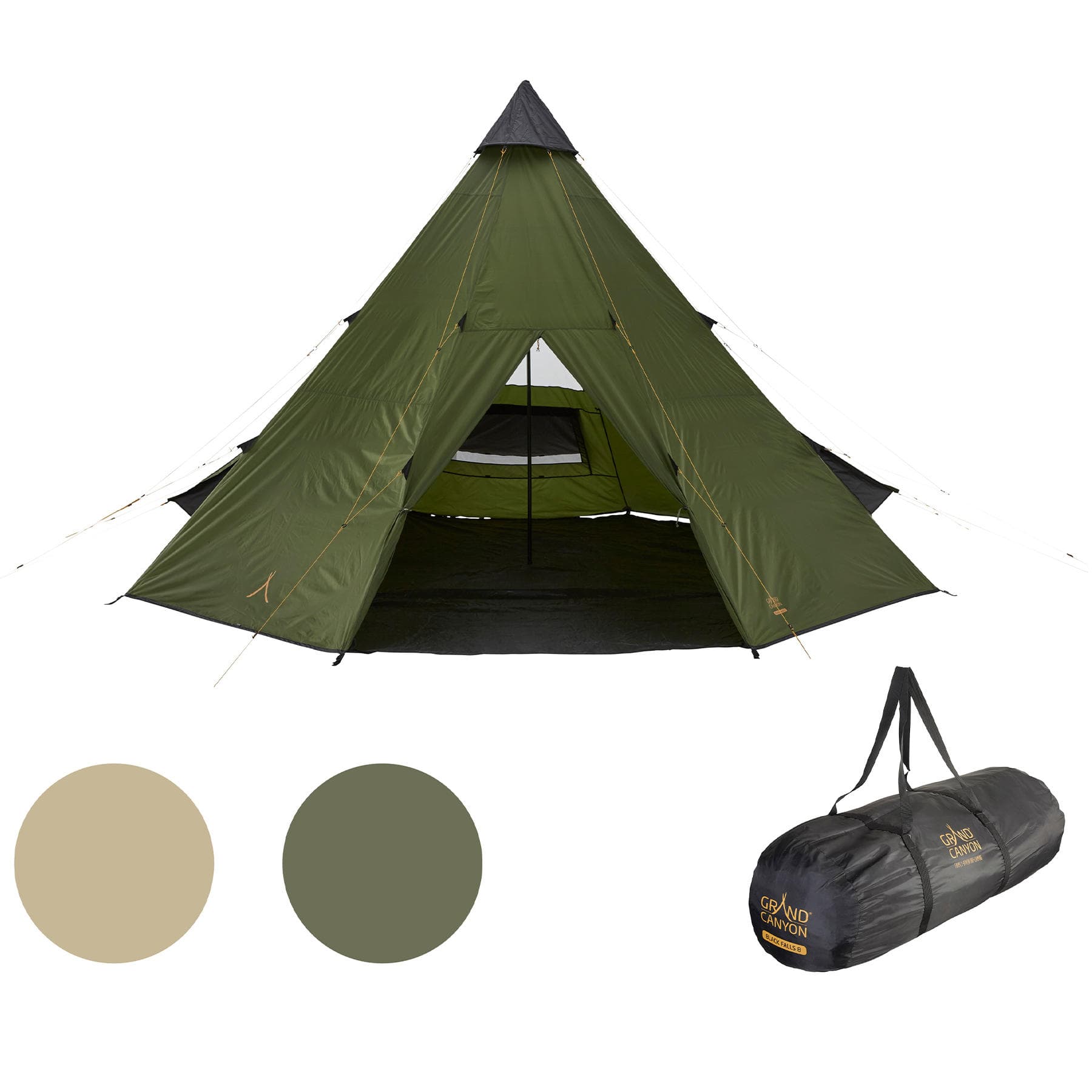 Намет Grand Canyon Black Falls 8 Capulet Olive (330039) — 7