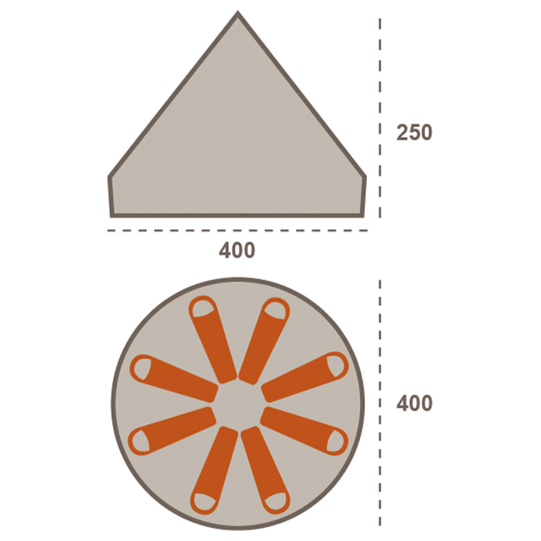 Намет Grand Canyon Indiana 8 Capulet Olive (330036) — 2