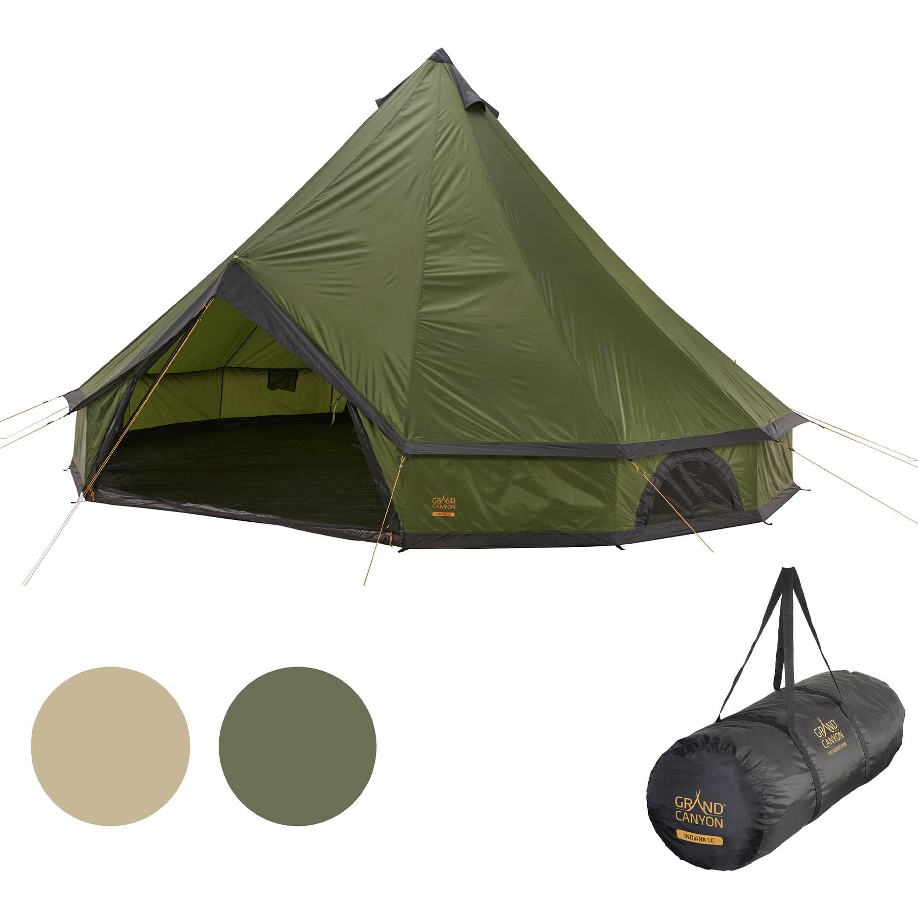 Намет Grand Canyon Indiana 10 Capulet Olive (330013) — 5