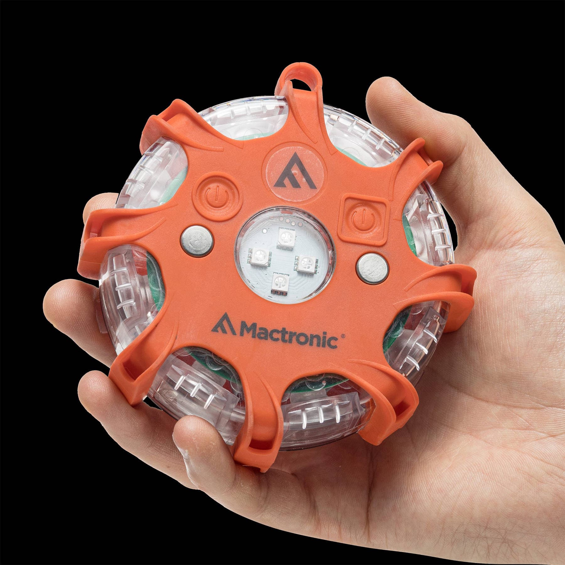 Комплект ліхтарів професійних Mactronic X-Flare (30 Lm) Red/Blue/Amber Recharg 12/220V (PSD0112) — 7
